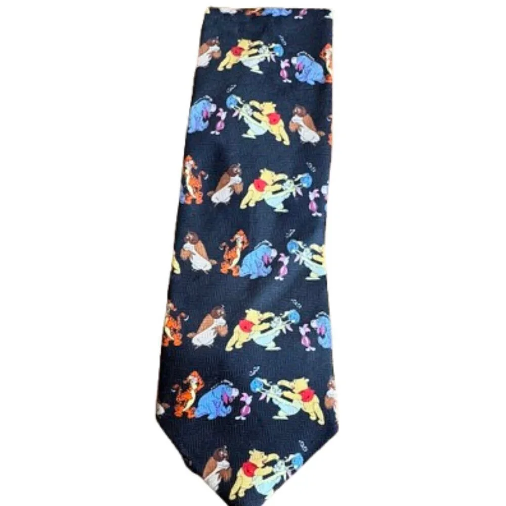 Set of 3 Disney Winnie the Pooh Suit Ties Colorful